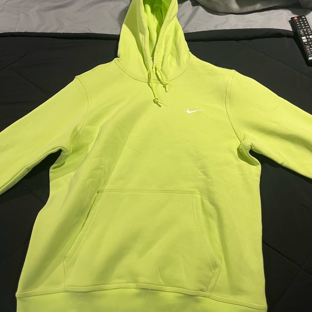 Nike hoodie lime